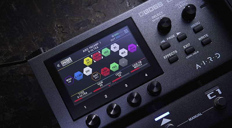 Boss GX-10 Touchscreen