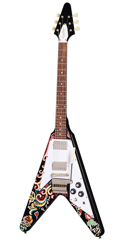 Jimi Hendrix Love Drops Flying V fig.2